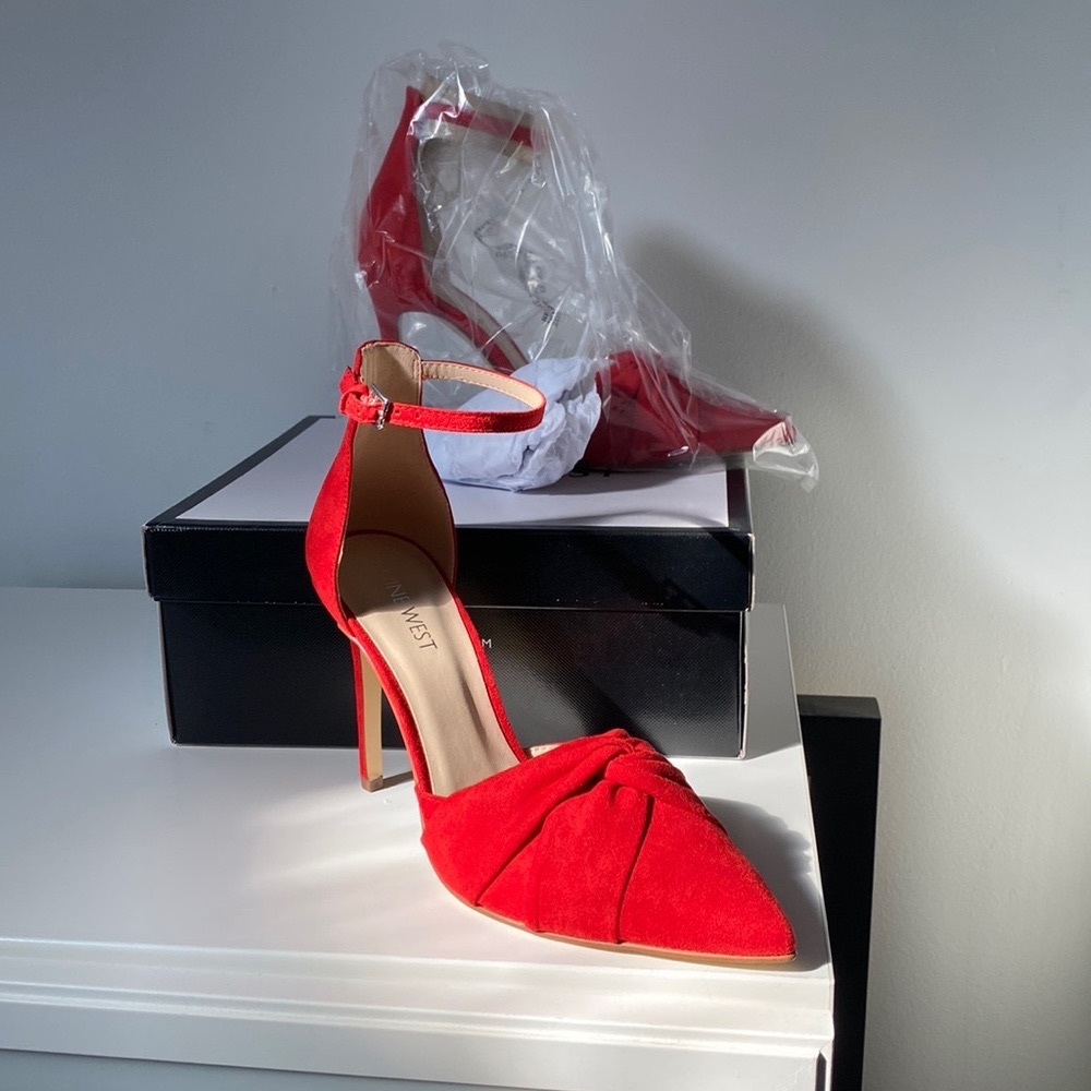 NWB! Nine West Red Heels!